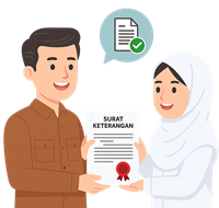 Ilustrasi Layanan Surat Keterangan